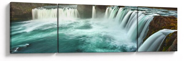 Obraz - Vodopády (170x50 cm)
