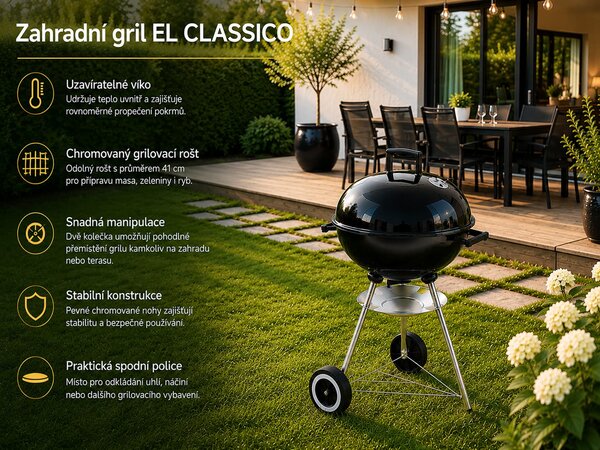 Zahradní gril HZN105C