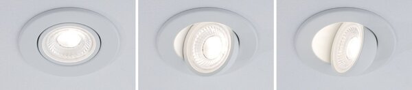 PAULMANN LED vestavné svítidlo Zina IP65 5W / 8W 230V stmívatelné 2700 - 4000K bílá mat