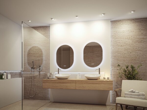 PAULMANN LED vestavné svítidlo Zina IP65 5W / 8W 230V stmívatelné 2700 - 4000K bílá mat