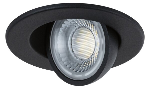 PAULMANN LED vestavné svítidlo Zina IP65 5W / 8W 230V stmívatelné 2700 - 4000K černá mat