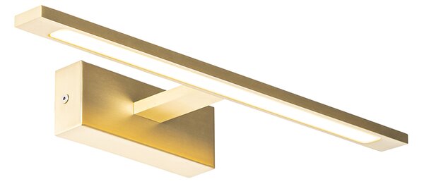 Nástěnné svítidlo mosazné 41,5 cm vč. LED IP44 - Jerre