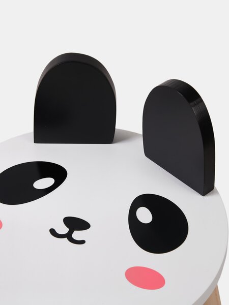 Sinsay - Dětská židle s motivem pandy - bílá