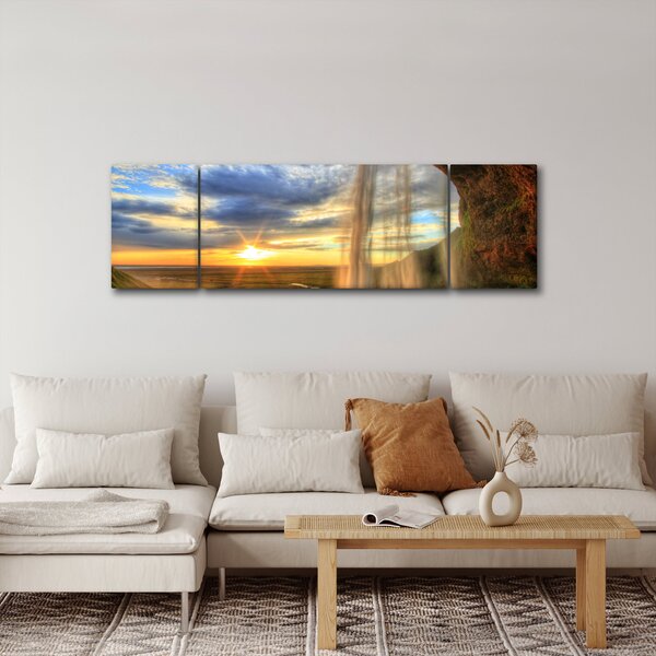 Obraz - Vodopád (170x50 cm)