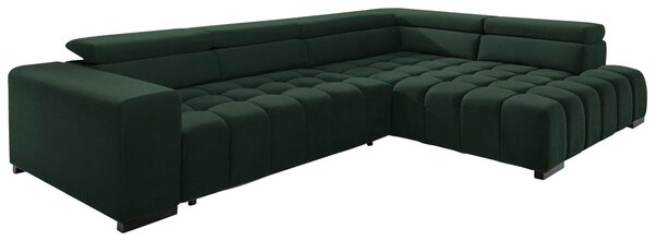 ROHOVÁ SEDAČKA, textil, zelená Livetastic - Sedací soupravy, Online Only