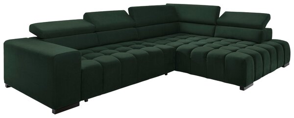 ROHOVÁ SEDAČKA, textil, zelená Livetastic - Sedací soupravy, Online Only