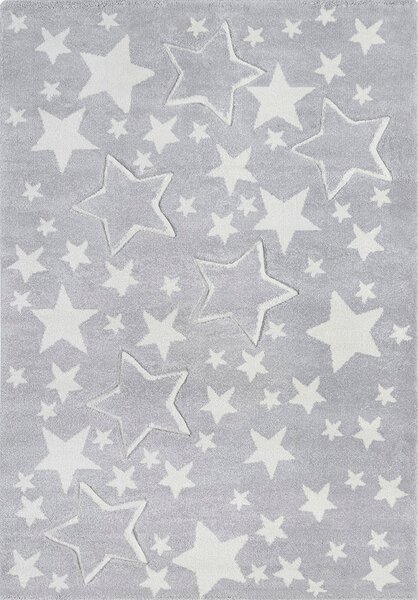 Lalee koberce Dětský kusový koberec Amigo 329 silver - 120x170 cm