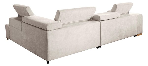 ROHOVÁ SEDAČKA, textil, krémová Livetastic - Sedací soupravy, Online Only