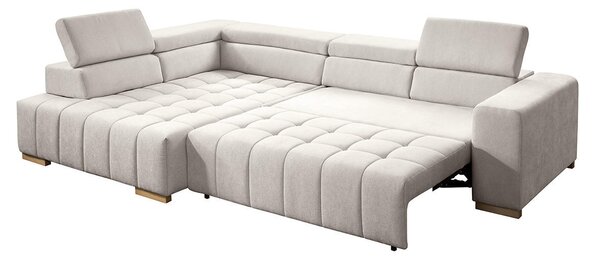 ROHOVÁ SEDAČKA, textil, krémová Livetastic - Sedací soupravy, Online Only