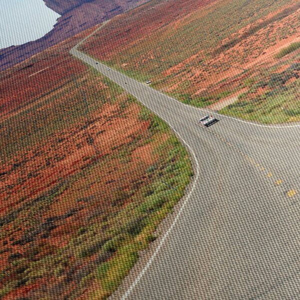 Obraz - U.S. Route 163 (210x100 cm)