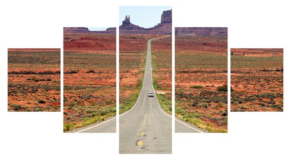 Obraz - U.S. Route 163 (125x70 cm)