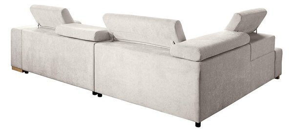 ROHOVÁ SEDAČKA, textil, krémová Livetastic - Sedací soupravy, Online Only