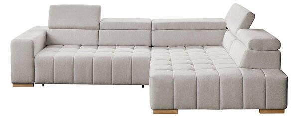ROHOVÁ SEDAČKA, textil, béžová Livetastic - Sedací soupravy, Online Only