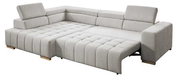 ROHOVÁ SEDAČKA, textil, béžová Livetastic - Sedací soupravy, Online Only