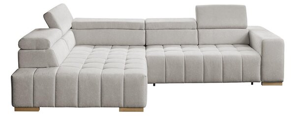 ROHOVÁ SEDAČKA, textil, béžová Livetastic - Sedací soupravy, Online Only
