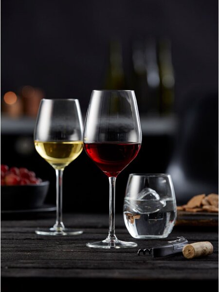 Lyngby Glas Sklenice na červené víno Juvel 50cl (sada 4 ks)