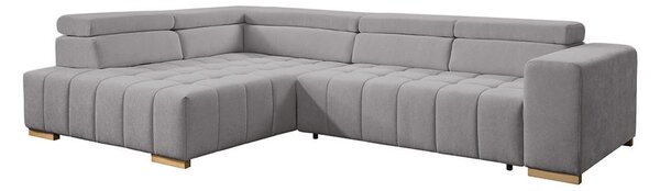 ROHOVÁ SEDAČKA, textil, hnědá Livetastic - Sedací soupravy, Online Only