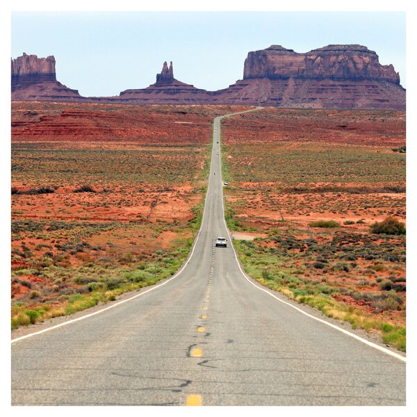 Obraz - U.S. Route 163 (30x30 cm)