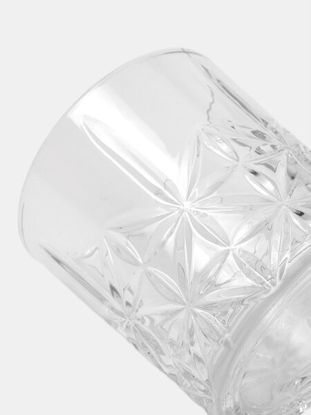 Sinsay - Sklenice s reliéfním vzorem 4 pack - clear