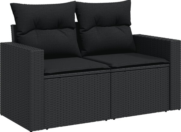 VidaXL 3dílná zahradní sedací souprava a podušky polyratan, rozměry 55 x 62 x 69 cm [3218645] Barva: Béžová a krémová