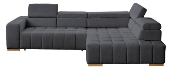 ROHOVÁ SEDAČKA, textil, barvy grafitu Livetastic - Sedací soupravy, Online Only