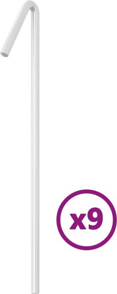 VidaXL Světla na vánoční stromek 320 modrých LED 375 cm [356923] Barva: Vícebarevný