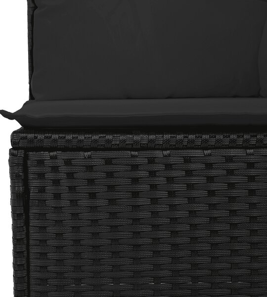 VidaXL 3dílná zahradní sedací souprava a podušky polyratan, rozměry 55 x 62 x 69 cm [3218645] Barva: Béžová a krémová