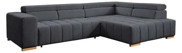 ROHOVÁ SEDAČKA, textil, barvy grafitu Livetastic - Sedací soupravy, Online Only