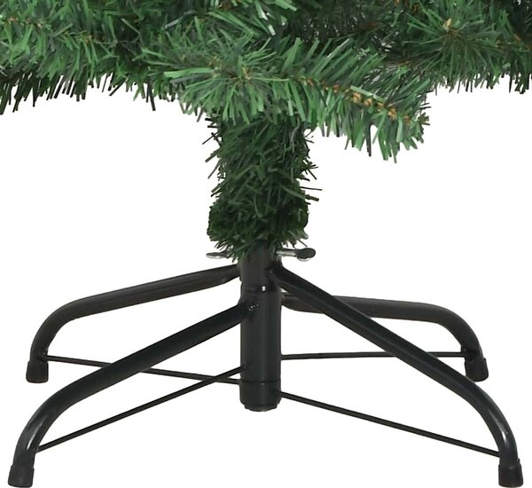 VidaXL Umělý vánoční stromeček PVC a ocel [244192] Barva: Bílá, Velikost: 120 cm
