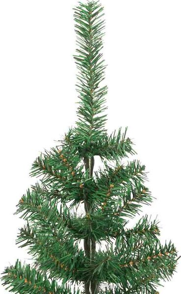 VidaXL Umělý vánoční stromeček PVC a ocel [244192] Barva: Bílá, Velikost: 120 cm