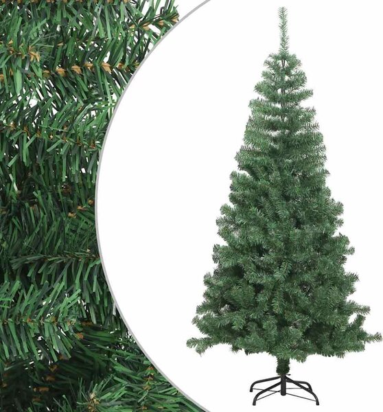 VidaXL Umělý vánoční stromeček PVC a ocel [244192] Barva: Bílá, Velikost: 120 cm
