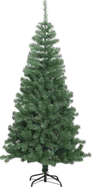 VidaXL Umělý vánoční stromeček PVC a ocel [244192] Barva: Bílá, Velikost: 120 cm
