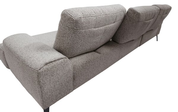 ROHOVÁ SEDAČKA, textil, šedavě hnědá Livetastic - Sedací soupravy, Online Only