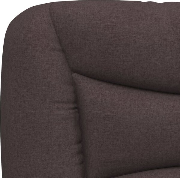 VidaXL Polštář na čelo postele Hvar textil [374552] Barva: Černá, Velikost: 140 cm