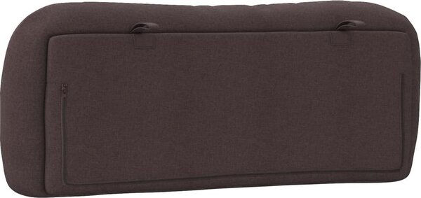 VidaXL Polštář na čelo postele Hvar textil [374552] Barva: Černá, Velikost: 140 cm