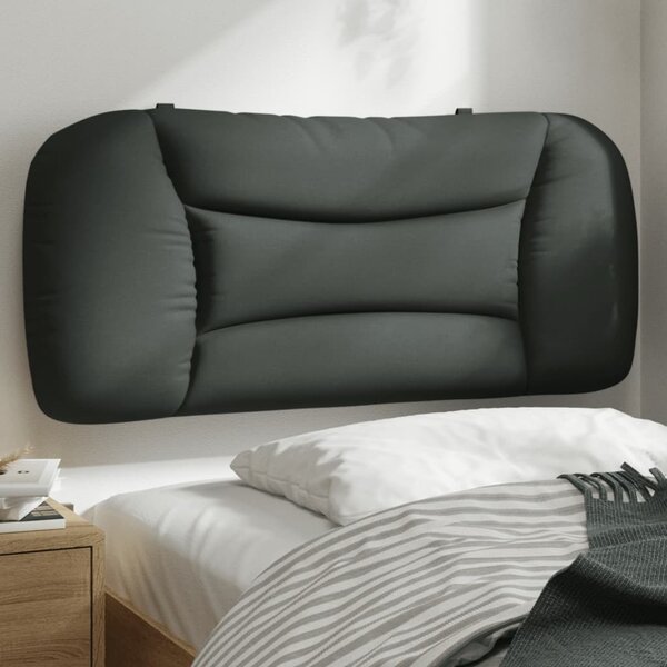 VidaXL Polštář na čelo postele Hvar textil [374552] Barva: Černá, Velikost: 140 cm