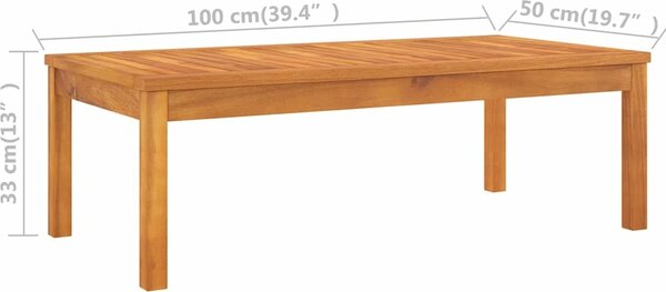 VidaXL 5dílná zahradní sedací souprava s poduškou akácie, středová + rohová + 2x lavice + stůl [3057780] Barva: Tmavě šedá