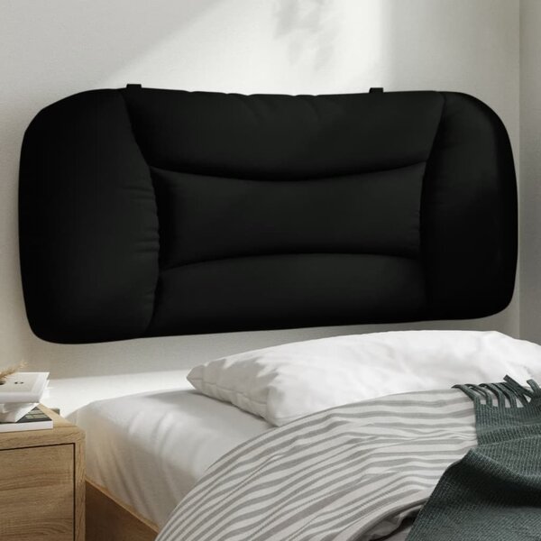 VidaXL Polštář na čelo postele Hvar textil [374552] Barva: Černá, Velikost: 140 cm