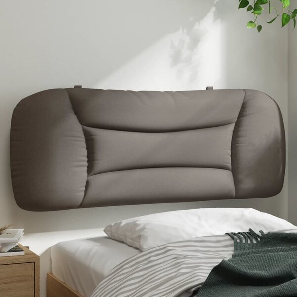 VidaXL Polštář na čelo postele Hvar textil [374552] Barva: Černá, Velikost: 140 cm