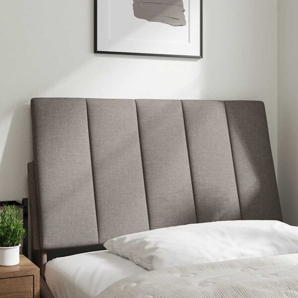 VidaXL Polštář na čelo postele Hanko textil [4019153] Barva: taupe, Velikost: 100 cm
