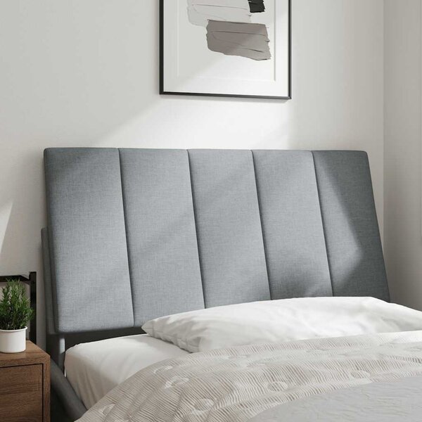 VidaXL Polštář na čelo postele Hanko textil [4019153] Barva: Tmavě šedá, Velikost: 180 cm