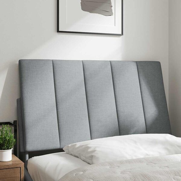 VidaXL Polštář na čelo postele Hanko textil [4019153] Barva: Tmavě šedá, Velikost: 180 cm