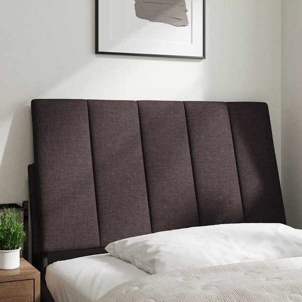 VidaXL Polštář na čelo postele Hanko textil [4019153] Barva: Tmavě šedá, Velikost: 180 cm