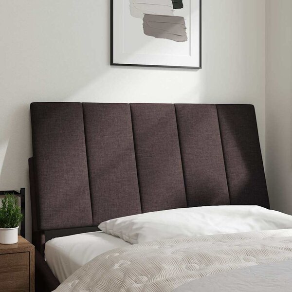 VidaXL Polštář na čelo postele Hanko textil [4019153] Barva: Tmavě šedá, Velikost: 180 cm
