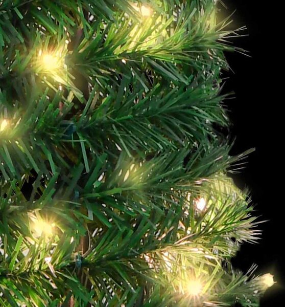 VidaXL Pop-up umělý vánoční stromek s LED osvětlením zelený [357751] Velikost: 120 x 40 cm