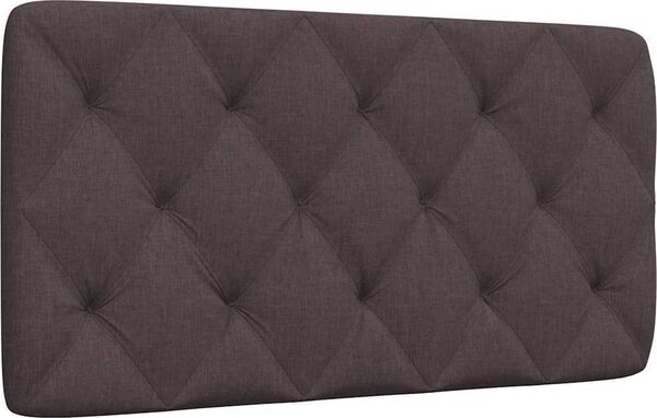 VidaXL Polštář na čelo postele textil [4019208] Barva: světle šedá, Velikost: 200 cm