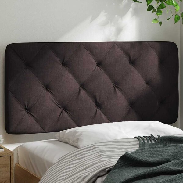 VidaXL Polštář na čelo postele textil [4019208] Barva: světle šedá, Velikost: 200 cm
