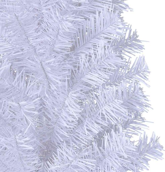 VidaXL Umělý vánoční stromek s hustými větvemi 120 cm PVC [328426] Barva: Bílá