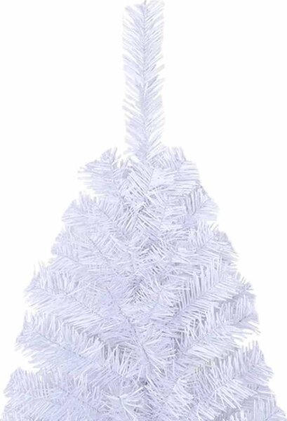 VidaXL Umělý vánoční stromek s hustými větvemi 120 cm PVC [328426] Barva: Bílá
