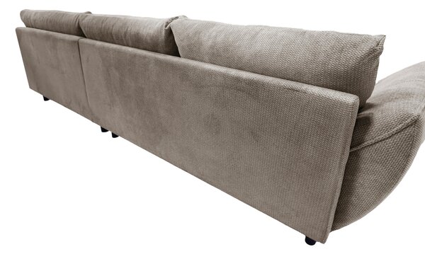 ROHOVÁ SEDAČKA, textil, světle hnědá Livetastic - Sedací soupravy, Online Only